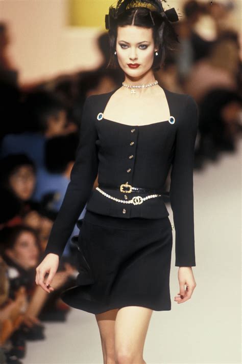 chanel dress 90s|vintage chanel fashion.